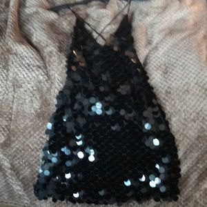Sequence mini dress
